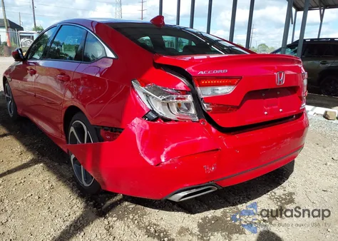 2020 Honda Accord Sport 2.0T из США, поврежденный, VIN 1HGCV2F36LA017753